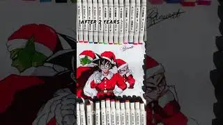 My #art #transformation in 2 years #anime