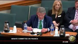 University Of North Texas System Testifies At Senate Finance Committee