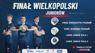 IUKS Jedynka Poznań -  Enea Energetyk Pozna | Finał Mistrzostw Wielkopolski Juniorów | Na żywo