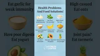 Health Problems and Food Solutions #healthprogram #foodismedicine #health #healthylifestyle #shorts