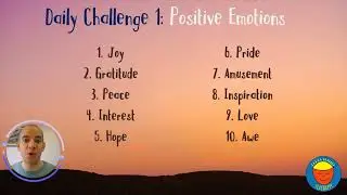 Positive Emotions - Children's Mental Health Week