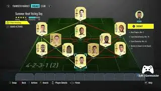 HOW TO COMPLETE THE NEW FIFA 20 SUMMER HEAT VOTING DAY SBC!!!