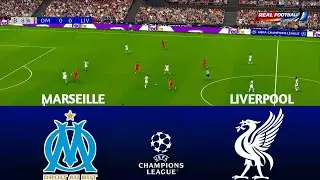 Olympique Marseille vs Liverpool | UEFA Champions League 2026 | Full Match | PES 2021 Simulation