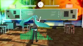 ZA SHIKURETTO GAADEN HATSUNE MIKU CHANNERU KOOBAA BAASHION FROM THE 4&deg; EPISODE OF THE 9&deg; SEASON