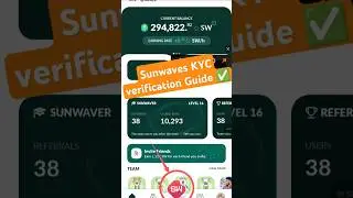 Sunwaves KYC Verification Process Guide ✅ || Sunwaves KYC Option Not Showing Solution   #sunwaves