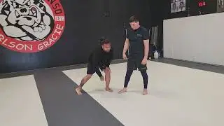 Single Leg Counter with Uchi Mata to Flying Triangle