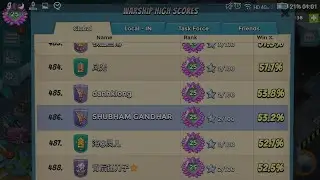 REACHING GLOBAL LEADERBOARDS IN WARSHIP SEASON 10 ! DIAMOND RANK 25 !
