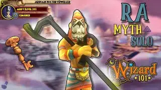 Wizard101 Solo RA Key Boss Level 20 (Full Game Crownless Solo Challenge)