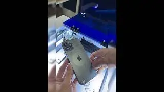 Maant laser machine Xmini for iphone 16 back glass and middle frame separation #iphone #apple