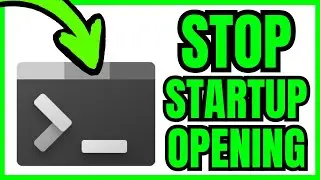 How To STOP Terminal From OPENING On STARTUP (QUICK & EASY) 2026
