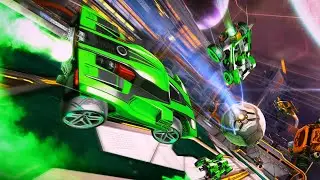 I mained the breakout and improved *ALOT* (rocket league ranked highlights)