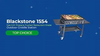 Blackstone 1554 Review | Cooking 4 Burner Griddle Station | 5004 Griddle Grill 36
