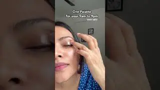 Swiss Beauty Select Eyeshadow Palatte || Makeup under 500 || #swissbeautyselect #eyemakeup
