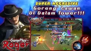TUTORIAL HOW TO PLAY ROGER FAST FARMING | USER JUNGLER MUST WATCH | MOBILE LEGENDS BANG BANG!!!