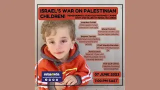 Israel&rsquo;s war on Palestinian children!