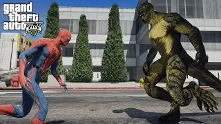 Spider-Man VS The Lizard (The Amazing Spider-Man) - GTA 5 Mod