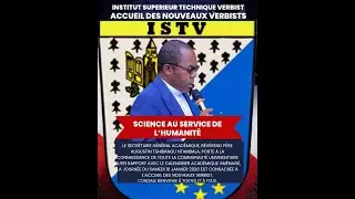 MWENE DITU- ESURSI - ISTV: ACCUEIL DE NOUVEAUX ETUDIANTS (LES VERBISTS)