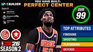 &laquo;ТОП&raquo; ЛУЧШИЙ ЦЕНТРАЛЬНЫЙ СТРОИТЕЛЬ В NBA 2K26 &mdash; МЕТА БОЛЬШОЙ СТРОИТЕЛЬСТВО