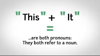 Difference between it and this