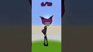 Teen Titans Go pixel ART in Minecraft, which character better? #Shorts