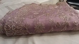 Gold cut gorgeous luxury bridal & party sharee &hearts;️ &hearts;️&hearts;️&hearts;️&hearts;️&hearts;️