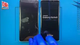 900. ВИДЕО! Samsung Galaxy Note 8 Замена экрана и задней стеклянной крышки