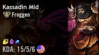 Kassadin Mid vs Brand - Froggen - NA Challenger Path 6.6