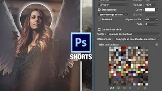 #Shorts Tuto Photoshop - Le meilleur r&eacute;glage pour exporter vos photos sur Instagram