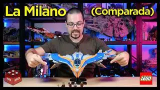 La Milano de LEGO Marvel 76286 COMPARADA con el resto (76193 Benatar y 76255 Bowie)