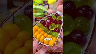Peeled Fruit Gummies!  The fruit flavor is strong, the taste is sweet and sour, you can really peel