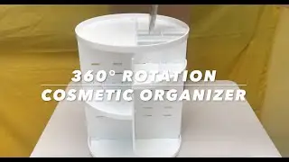 CHEAP ROTATING MAKEUP ORGANIZER FROM SHOPEE & LAZADA | UNBOXING | 360&deg; ROTATING COSMETIC ORGANIZER