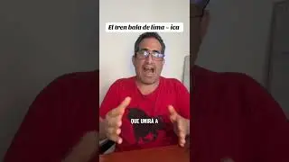Tren bala de lima ica en marcha este 2026 #trenbala #ica