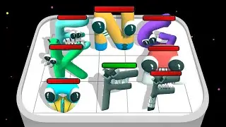 MERGE 'ALPHABET LORE' Doors - Math Battles ⭐️ abcdefghijklmnopqrstuvwxyz