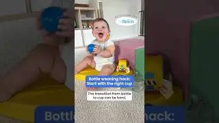 Bottle weaning hack: Start with the right cup | Ad Content for Dr. Brown's