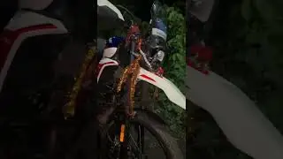 hero xpulse 210 front mudguard extension 👍🏻👌🏻 #automobile #xpulse210 #xpulse200modified #travel