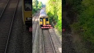 TfW 150258 Borderlands Line Wrexham Central to Bidston Flintshire #train #transportforwales #trains