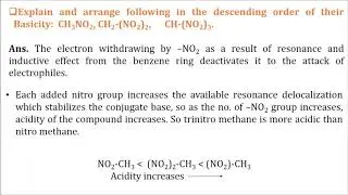 Sem-3, Unit-4, Acid base theory of organic compounds,GU