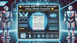 🚀 Instantly Create SAP PO! ⚡ AI-Powered UiPath Magic in Action! 🤖✨
