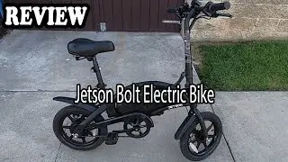 Jetson Bolt Electric Bike Review - great folding bike