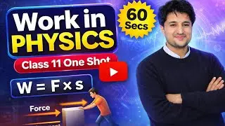 Work in Physics | Class 11 One Shot | Physics Short Lecture