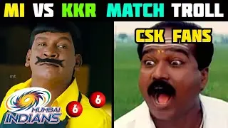 MI VS KKR TROLL|23 SEPTEMBER HIGHLIGHTS | IPL 2020 TROLL - DDP PRODUCTION