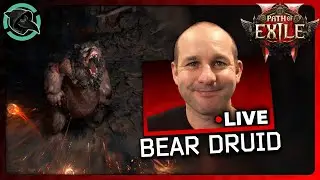 HARDCORE BEAR DRUID POE2 .4 NEW LEAGUE - Path Of Exile 2