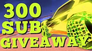 300 SUB LIME PRESET GIVEAWAY (Rocket League)