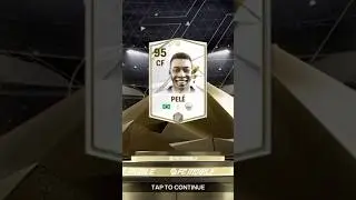 I Packed Best CF Player In FcMobile (PEL&Eacute;) #shorts #fcmobile #restinpeace