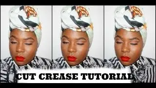 How To: CUT CREASE + Turban Tutorial
