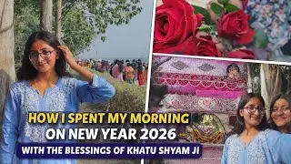 New year's first day spent well with the blessings of Khatu Shyam ji 🙏🏻🎀#newyearvlog#swassyaar#vlog 