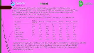 Chitosan-Based Enhancement of Wastewater Treatment in Receiving Water Systems