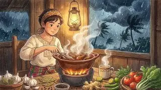 Traditional Vietnamese Clay Pot Fish | Ghibli-Style Slow Living | Ghibli-Style Cooking