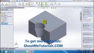 Учебное пособие по вращению вырезов в SolidWorks _Видеоуроки SolidWorks для начинающих
