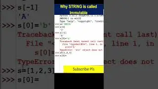 Why string is called immutable